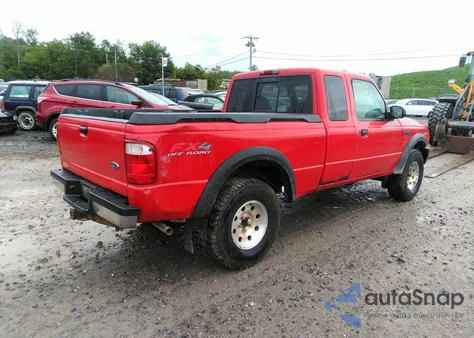 2002 Ford Ranger Edge/Xlt из США, поврежденный, VIN 1FTZR45E52PB18953